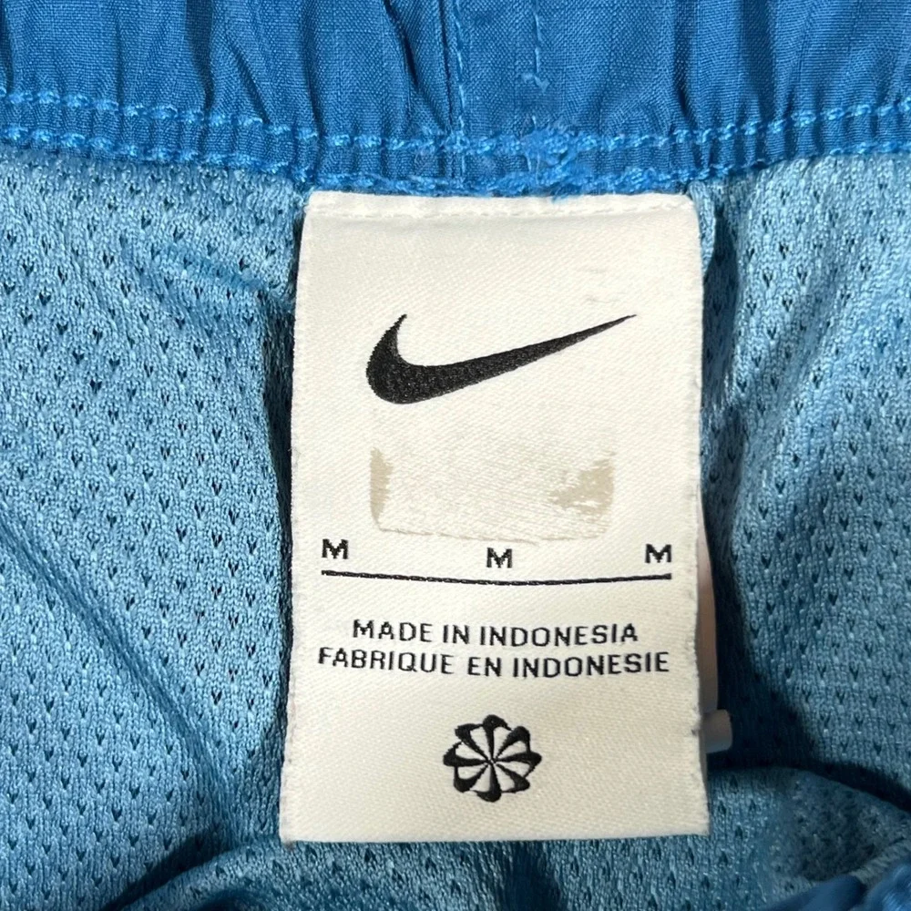 Nike Swim Cargo Swim Shorts Trunks Mesh Lined Size Medium Blue